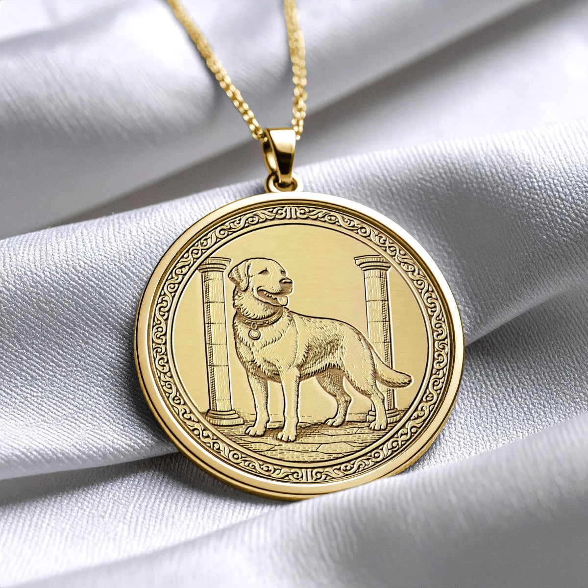 Golden Labrador Dog Lover Gift Pendant