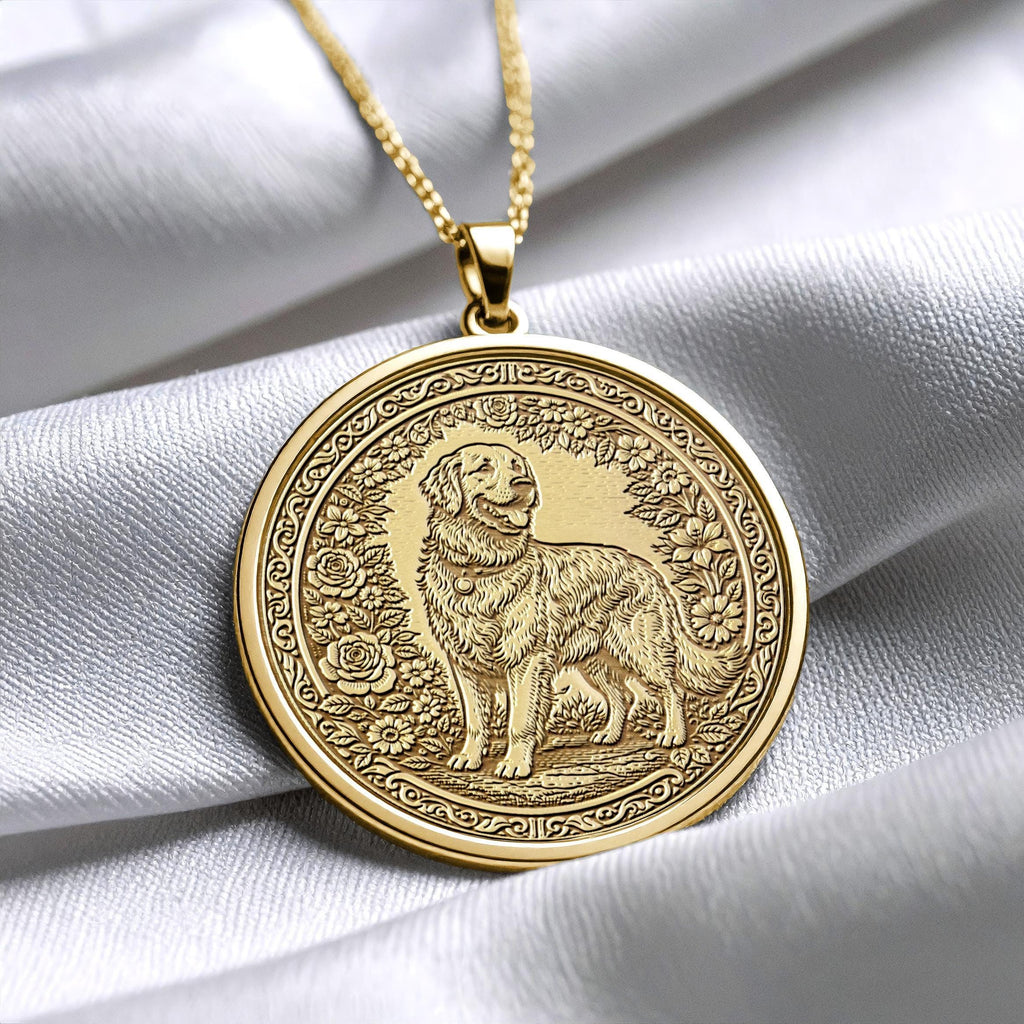 Golden Retriever Pendant Symbol of Love and Friendship