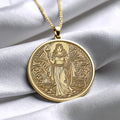 Goddess Brigid Pendant Celtic Mythology Jewelry