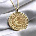 Moon Pendant Symbolic Celestial Jewelry