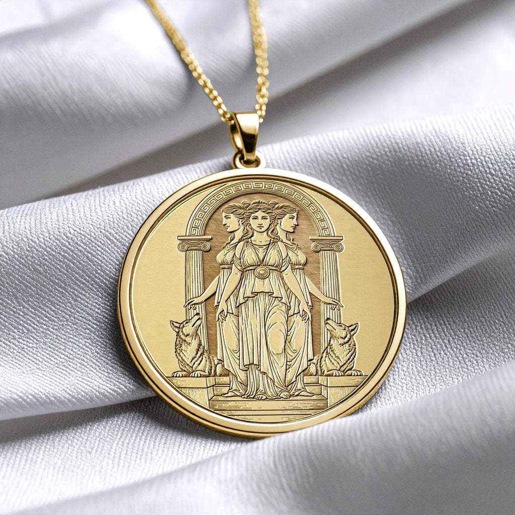 Hecate Pendant of Night, Magic, and Paths