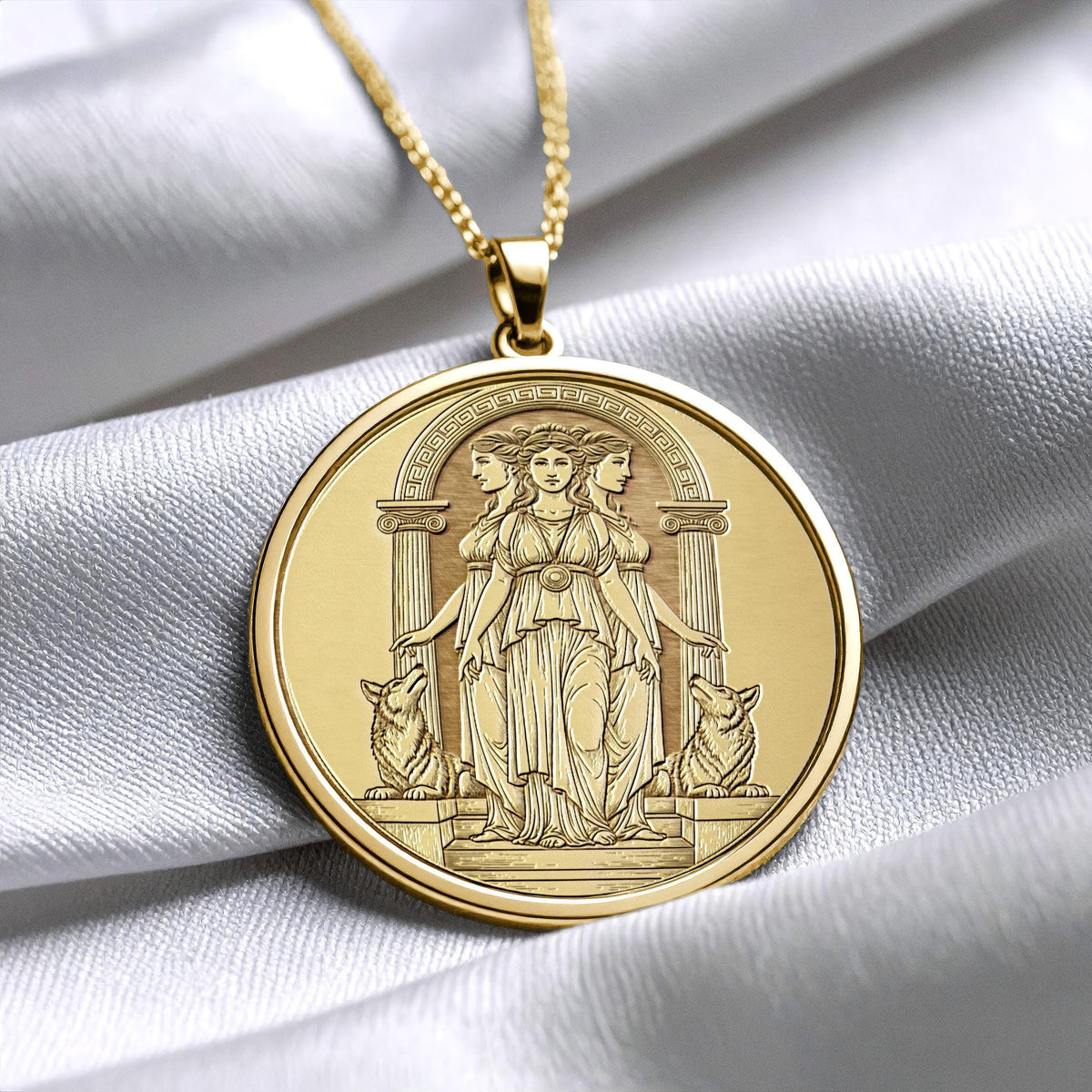 Hecate Pendant of Night, Magic, and Paths