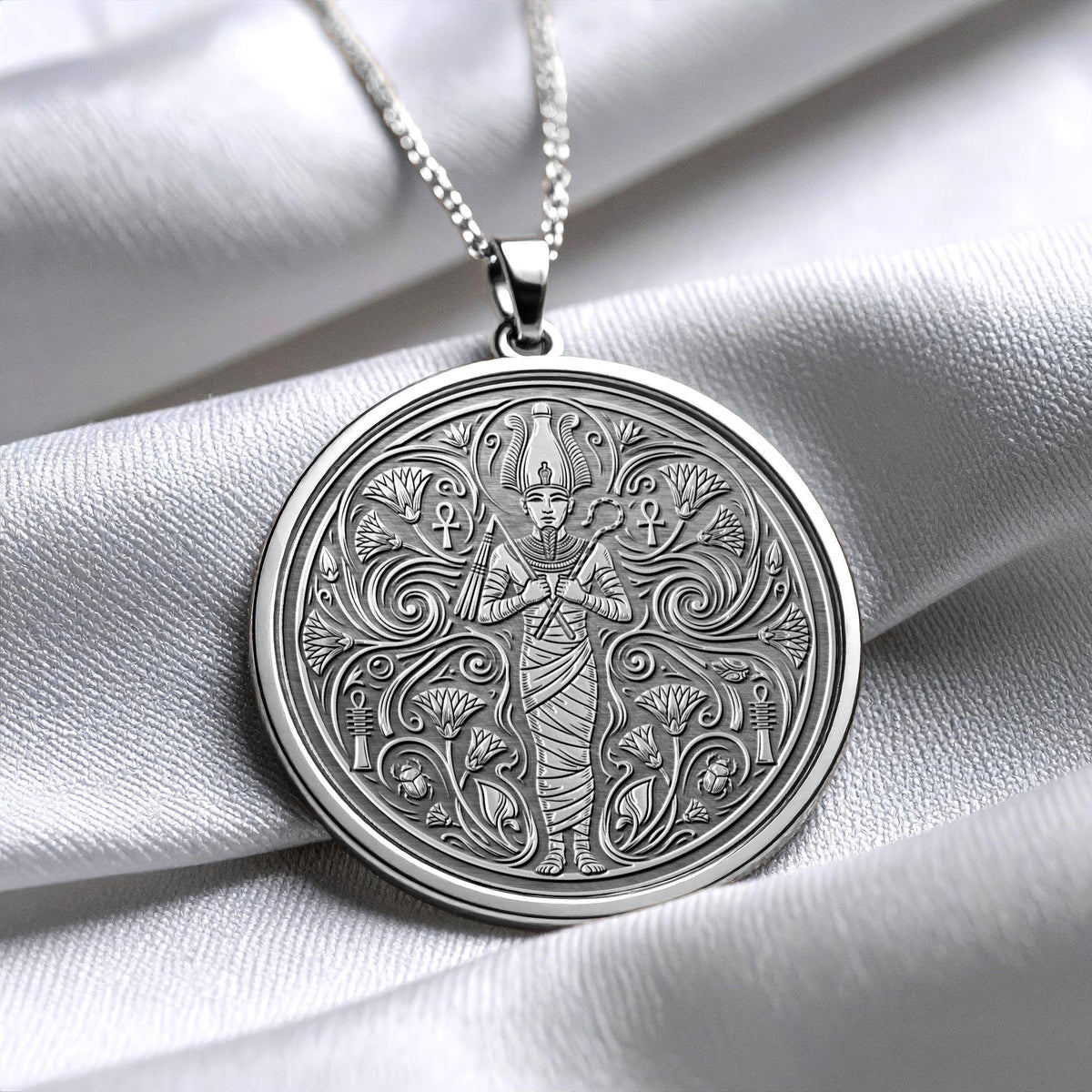 Egyptian Pharaoh Symbolic Gold Pendant