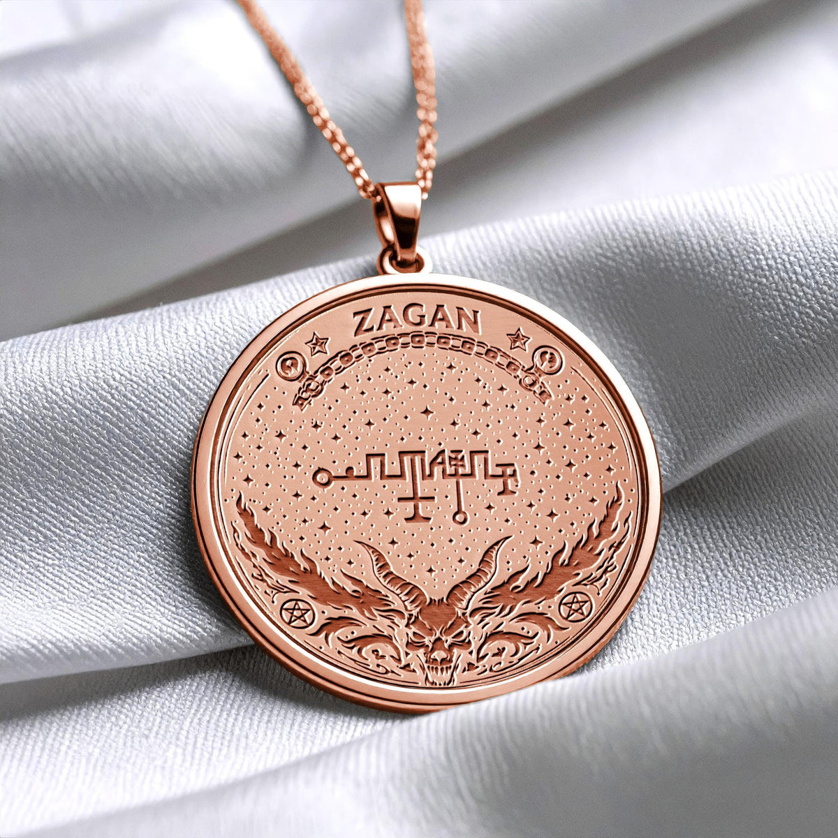 Zagan Sigil Pendant – Symbol of Spiritual Transformation