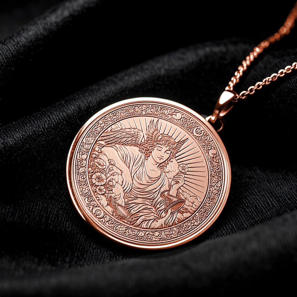 Sleep God Hypnos Ancient Greek Myth Pendant