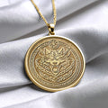 Fenrir Necklace Viking Norse Mythology Wolf Pendant