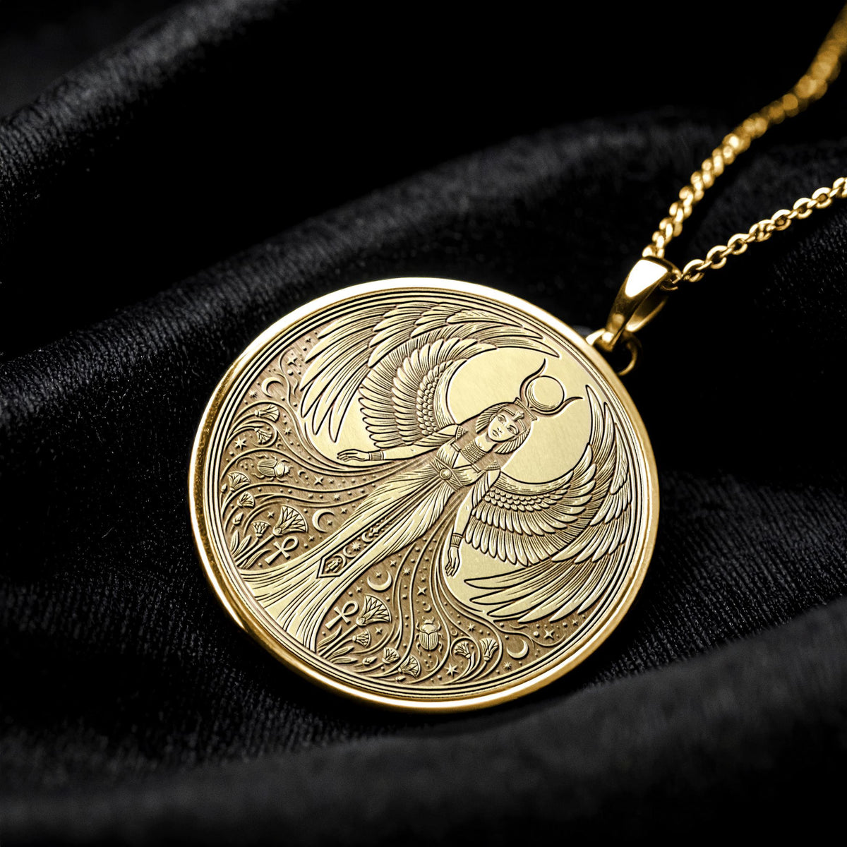 Ancient Egyptian Goddess Isis Pendant