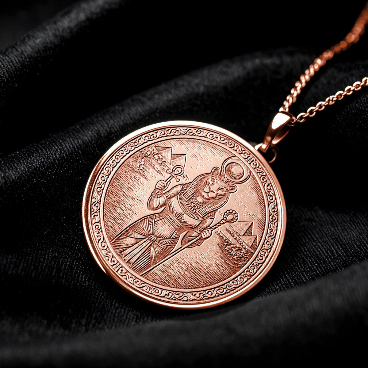 Sekhmet Lioness Protection Amulet Pendant
