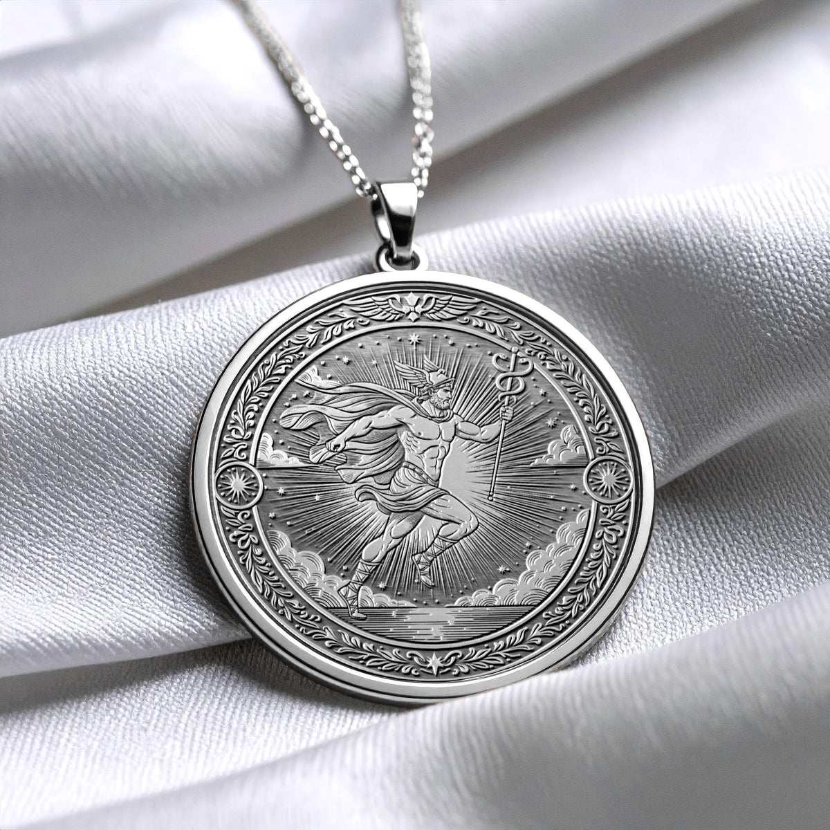 Hermes Necklace – Messenger of the Gods, Symbol of Intelligence & Fortune
