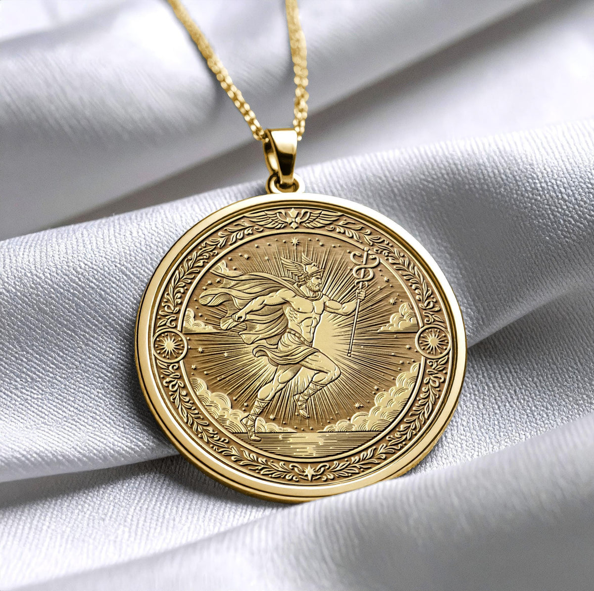 Hermes Necklace – Messenger of the Gods, Symbol of Intelligence & Fortune