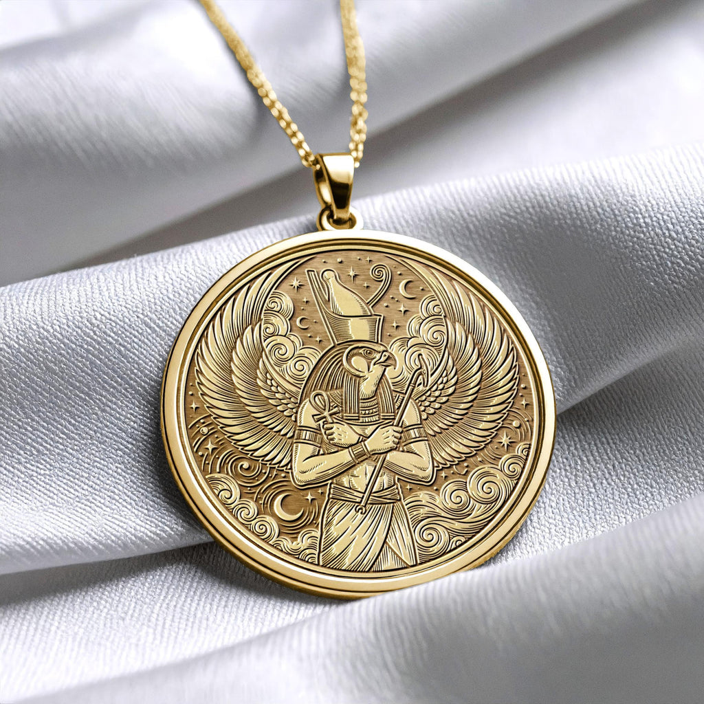Horus Necklace – Ancient Power & Royal Guardian Amulet