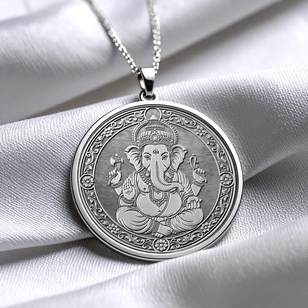 Ganesha Necklace – Hindu God Protection Amulet