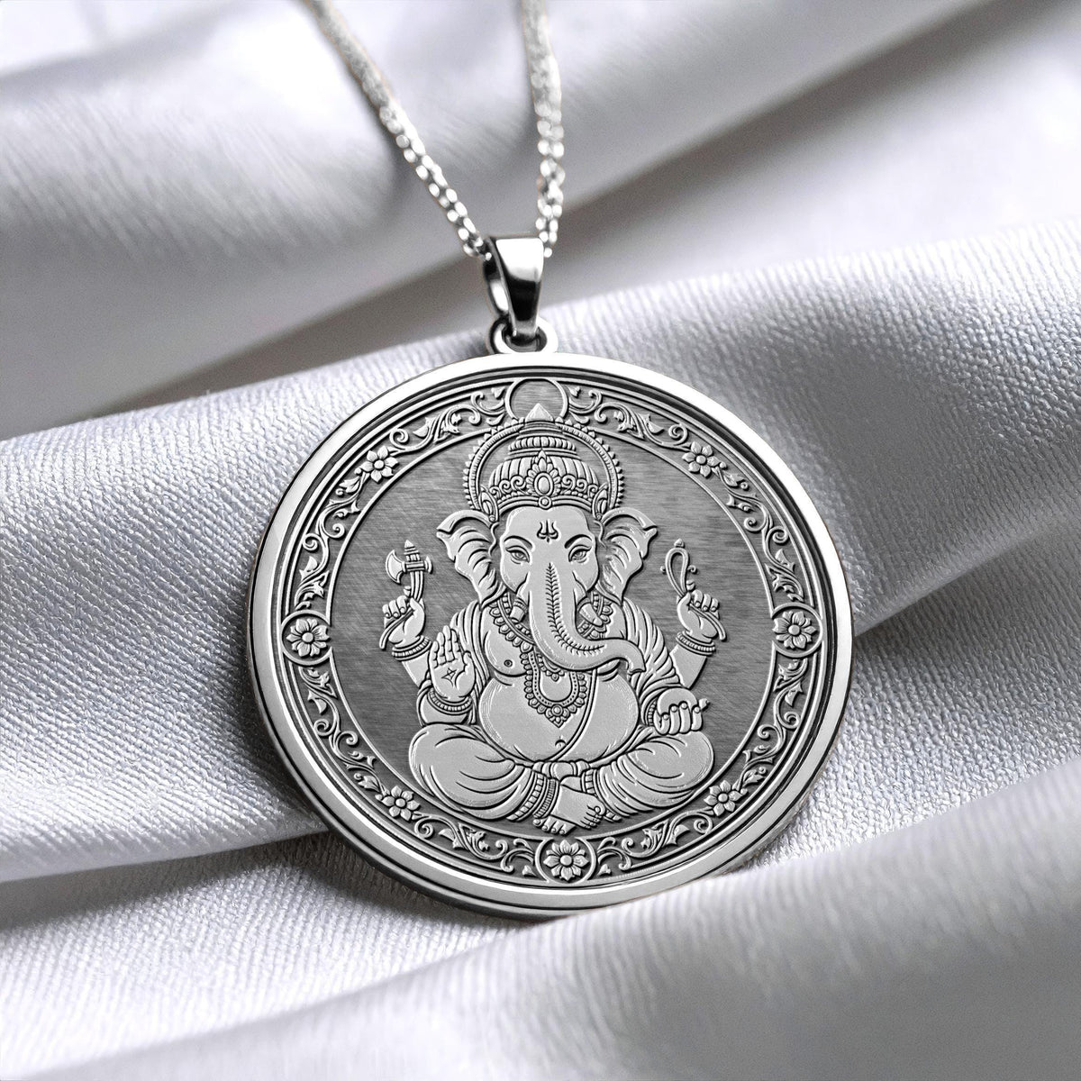 Ganesha Necklace – Hindu God Protection Amulet