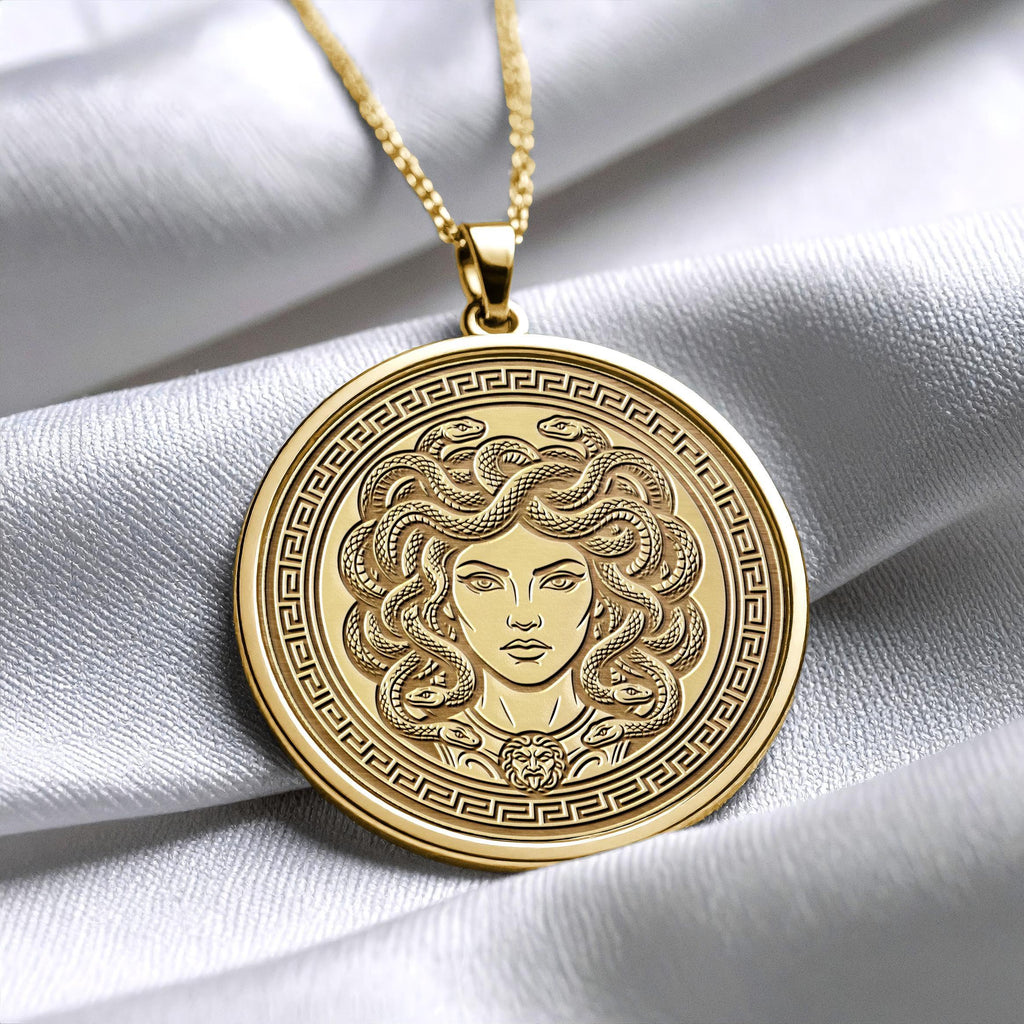 Medusa Necklace – Feminine Power Protection Amulet