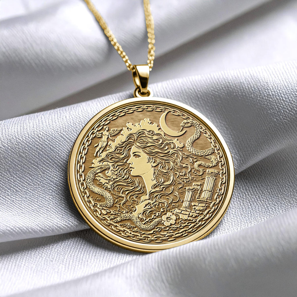 Lilith Necklace – Dark Goddess Power Amulet