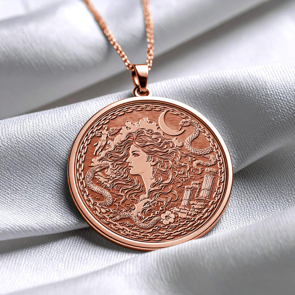 Lilith Necklace – Dark Goddess Power Amulet