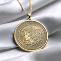 Medusa Pendant Necklace – A Mythic Greek Amulet for Protection and Feminine Strength
