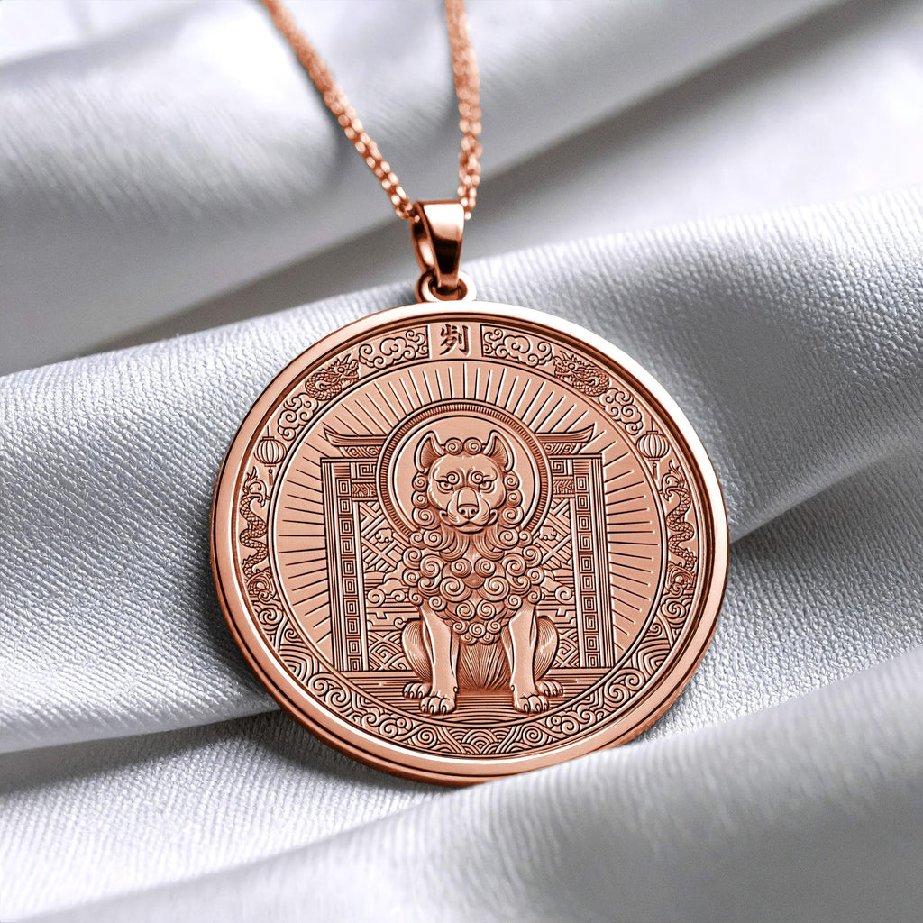 Year of the Dog Necklace | Pendant of  Loyalty and Protection