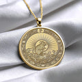 Year of the Rat Pendant , Intelligence and Prosperity Symbol , Animal Sign Charm , Astrology Necklace 23