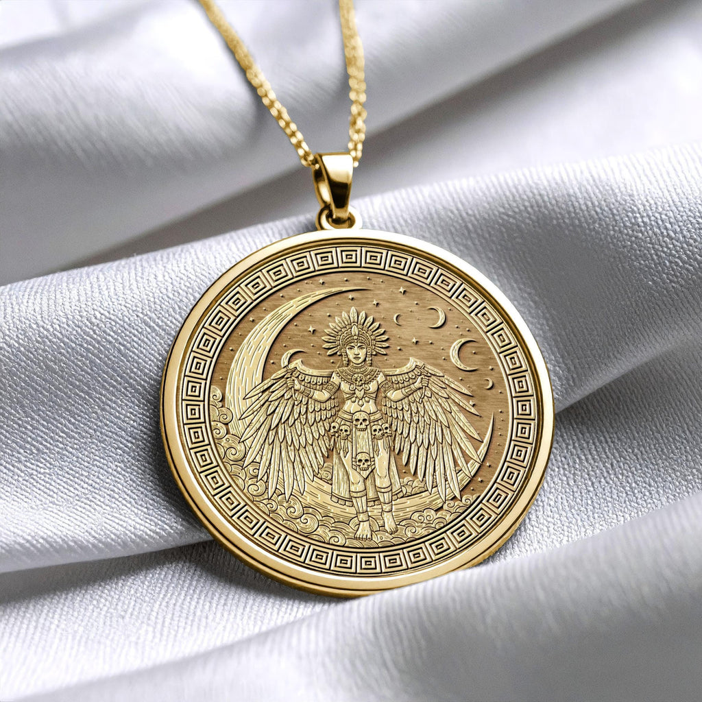 Itzpapalotl Necklace : Ancient Aztec Goddess Pendant
