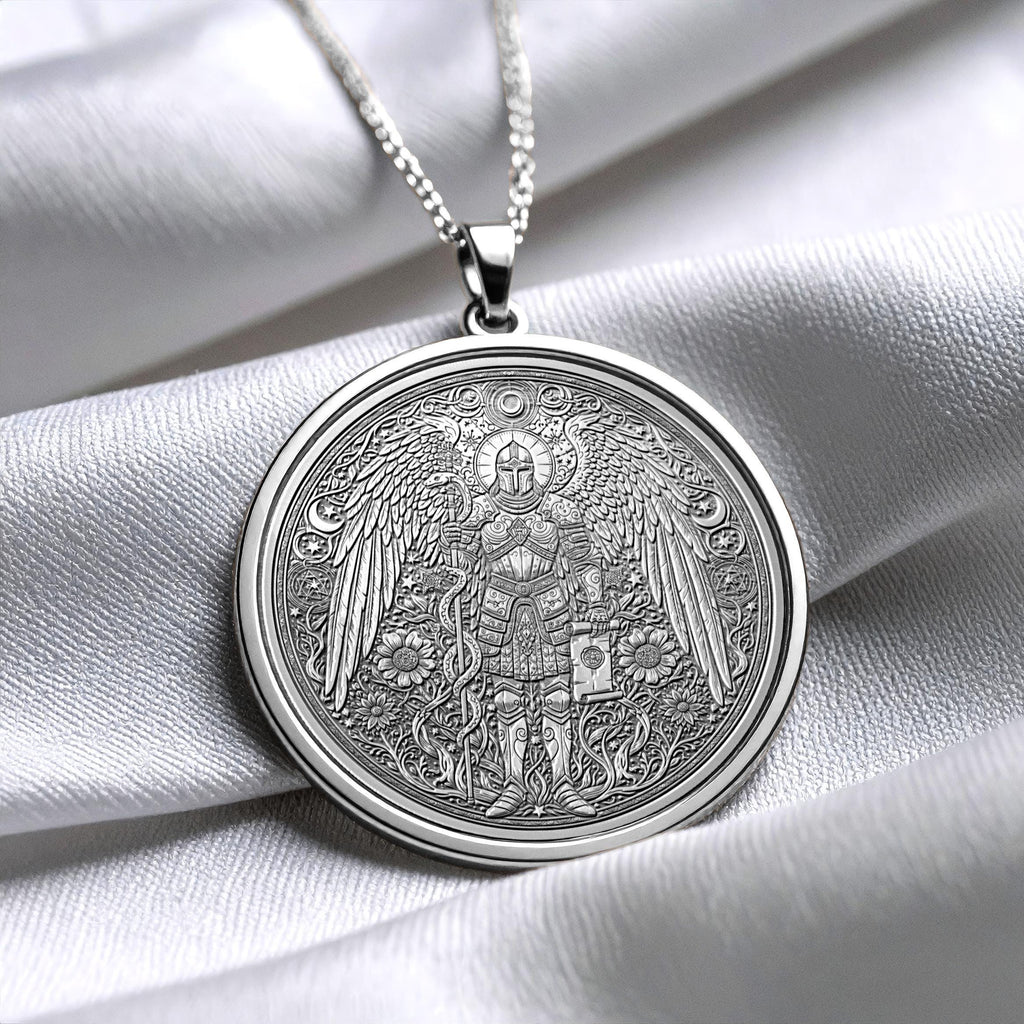 Archangel Gabriel Necklace – Divine Messenger Pendant