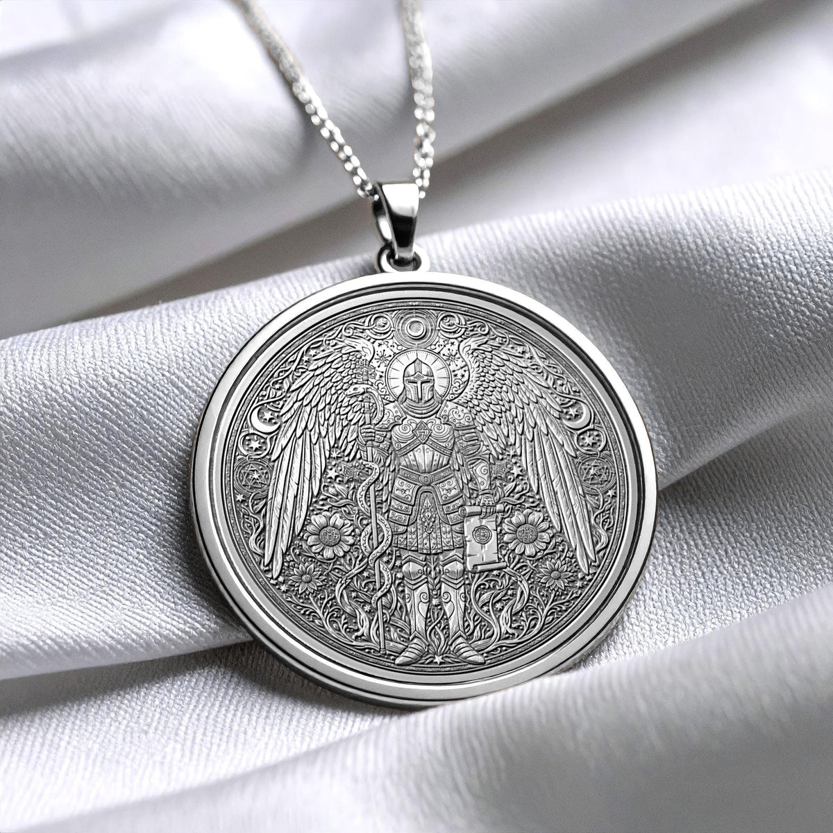 Archangel Gabriel Necklace – Divine Messenger Pendant