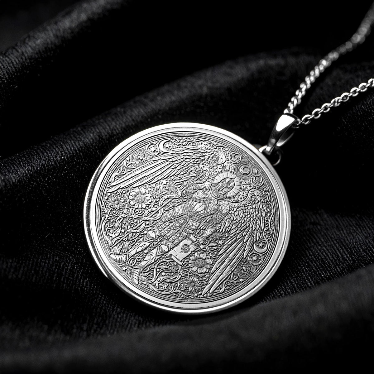 Archangel Gabriel Necklace – Divine Messenger Pendant