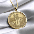 Lada Necklace , Slavic Goddess of Love and Beauty Pendant