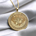 Personalized Aries Zodiac Pendant Necklace – Symbol of Courage & Passion