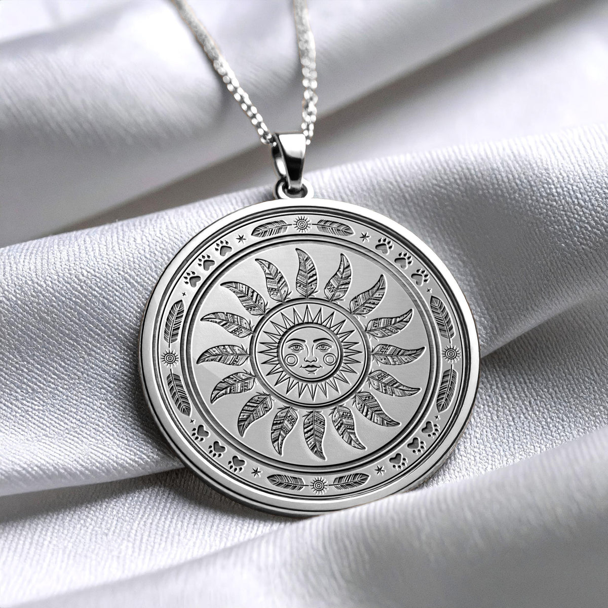 Sun Spirit Pendant – Symbol of Light, Renewal & Sacred Energy