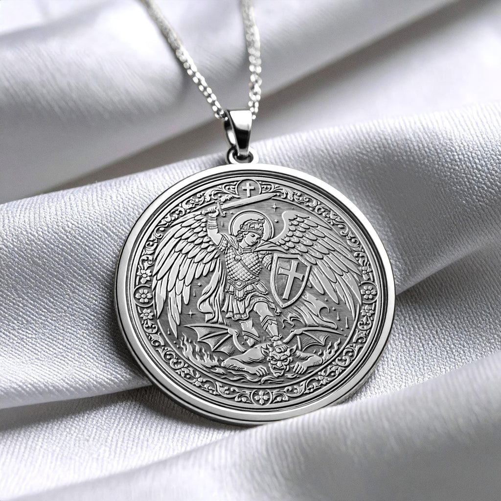Saint Michael the Archangel Pendant – Divine Warrior of Light