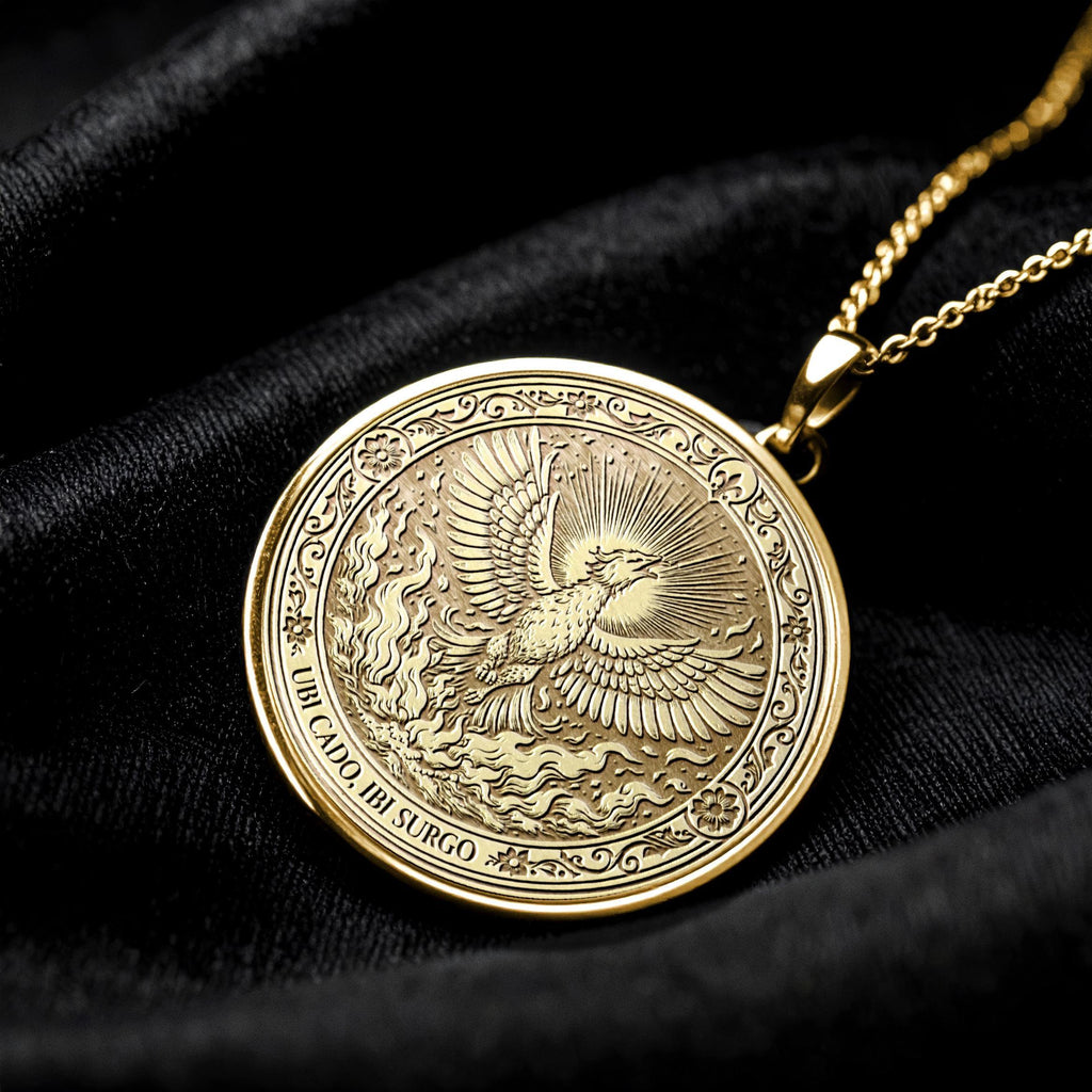 Phoenix Pendant Necklace – Rebirth, Strength & Rising Again