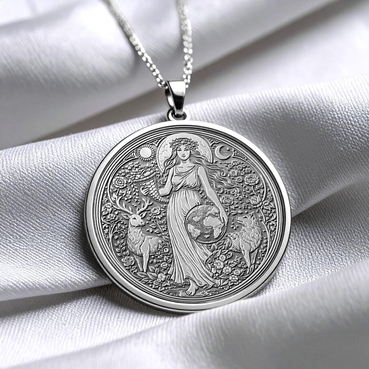 Gaia Pendant – Mother of Earth 131