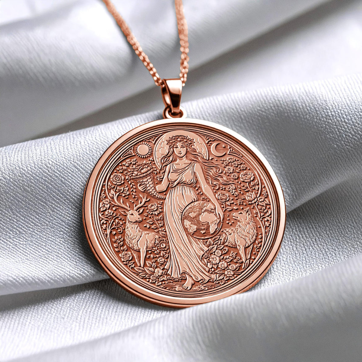 Gaia Pendant – Mother of Earth 131