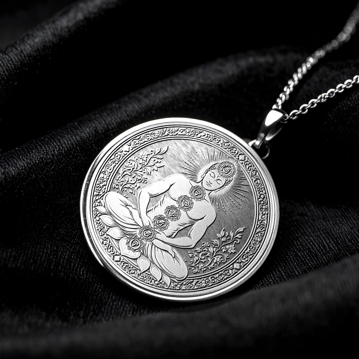 Buddha Chakra Necklace – Yoga, Meditation & Mindfulness Jewelry Gift
