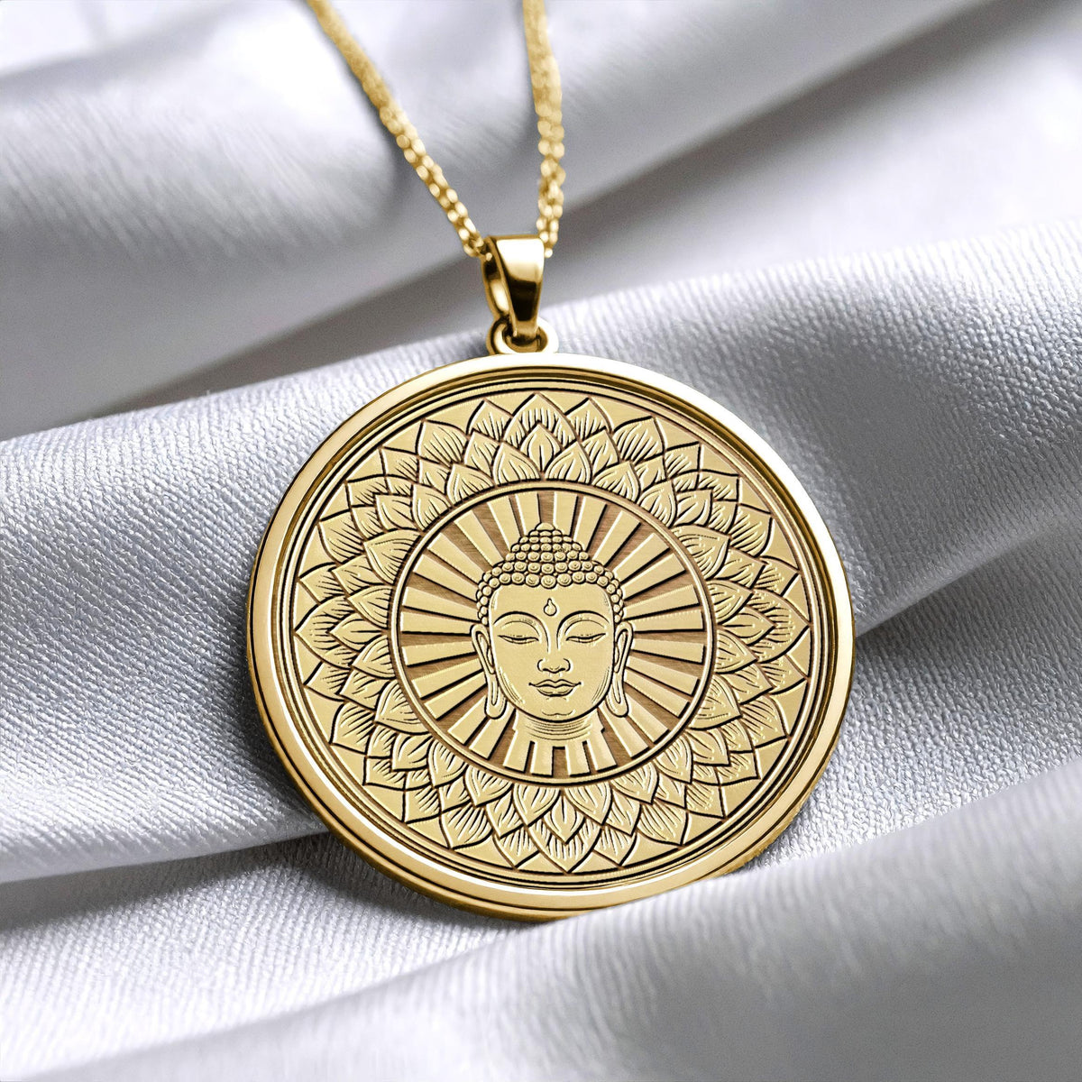 Buddha Necklace - Spiritual Meditation Zen Pendant
