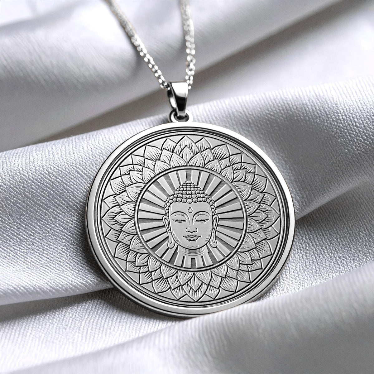 Buddha Necklace - Spiritual Meditation Zen Pendant
