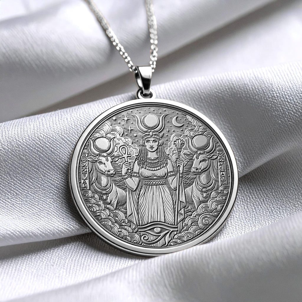 Hathor Necklace Divine Feminine Egyptian Goddess Talisman