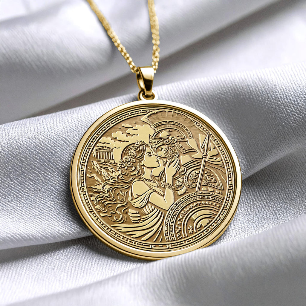 Ares & Aphrodite Necklace – The Divine Attraction of Love and War