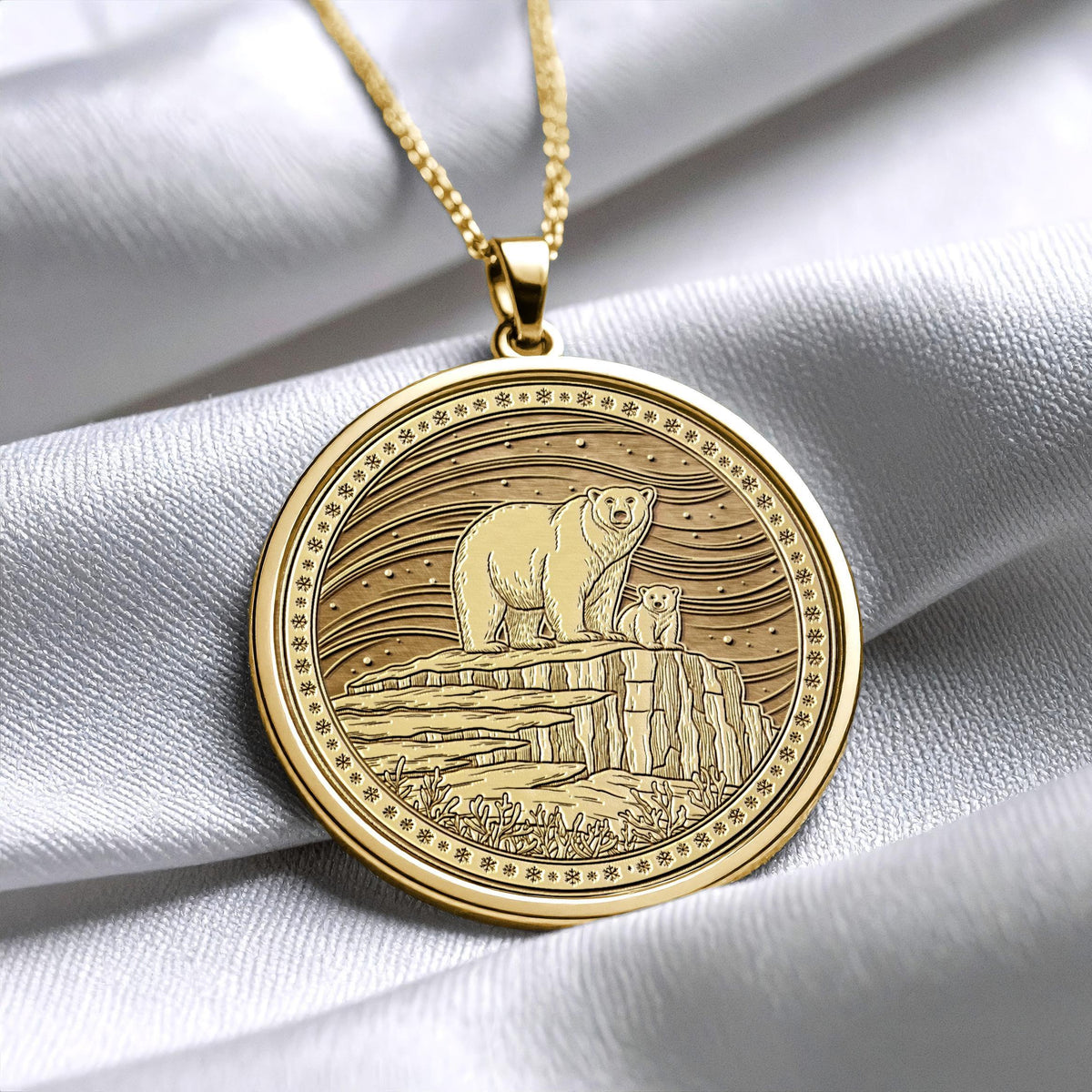 Polar Bear Necklace – Wildlife Protection Pendant
