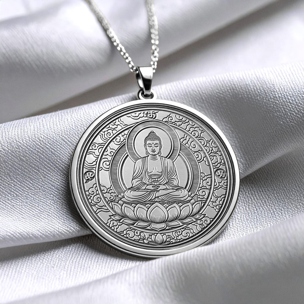 Buddha Necklace – Meditation Jewelry for Mindfulness and Spiritual Enlightenment