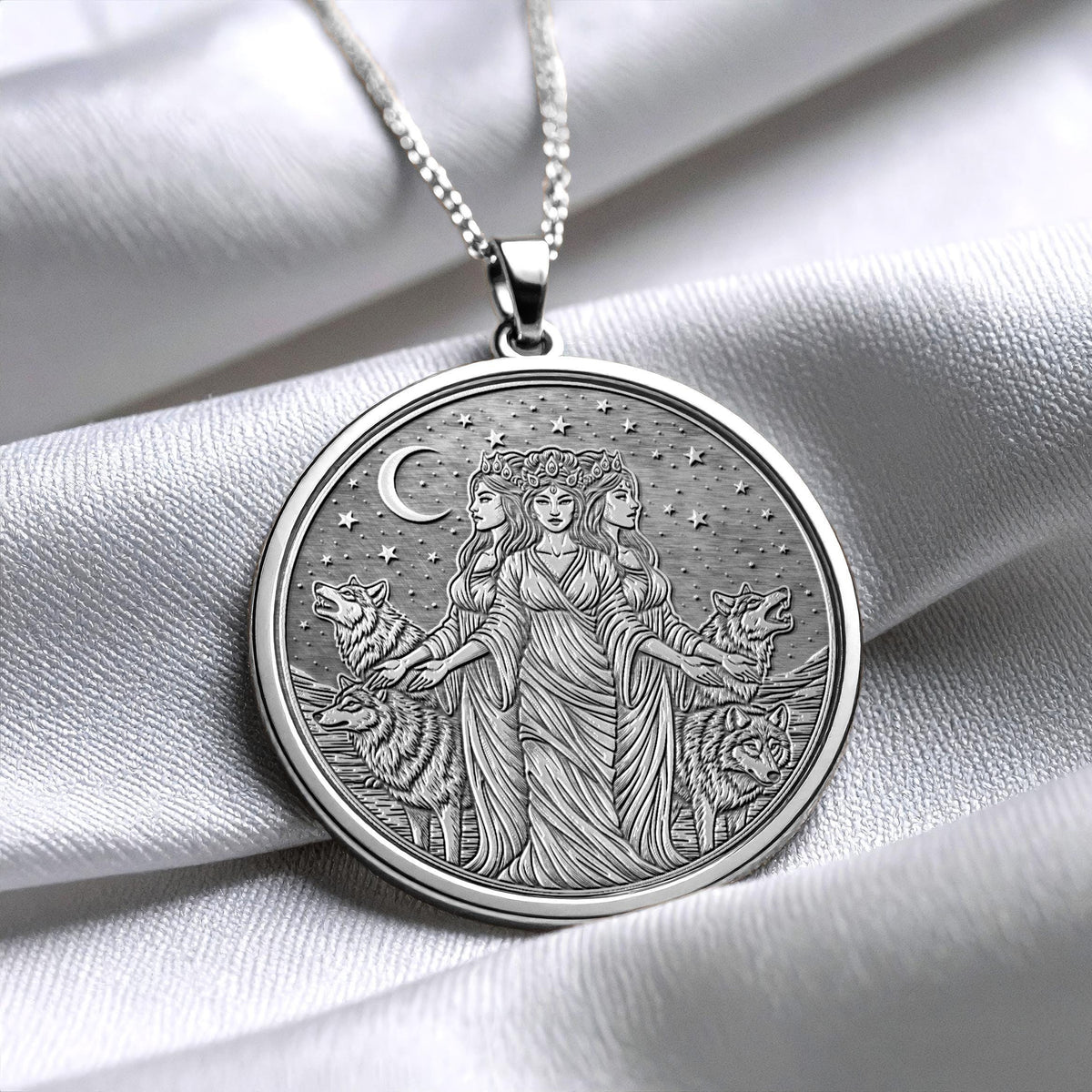Hecate Pendant – Goddess of Night and Thresholds