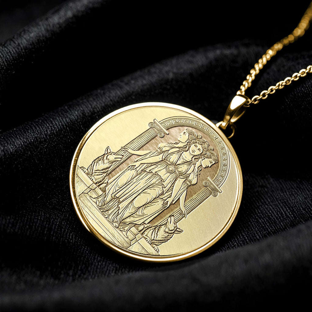 Hecate Pendant of Night, Magic, and Paths