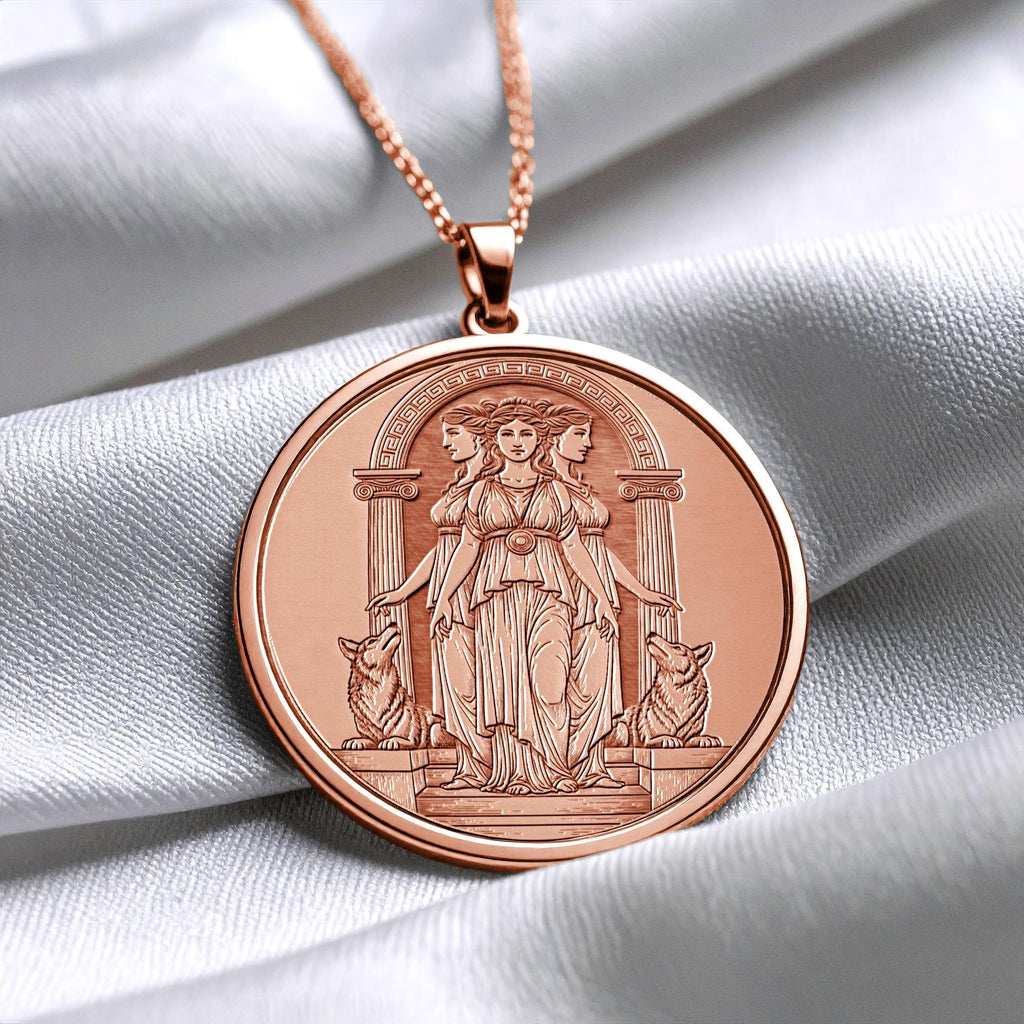 Hecate Pendant of Night, Magic, and Paths