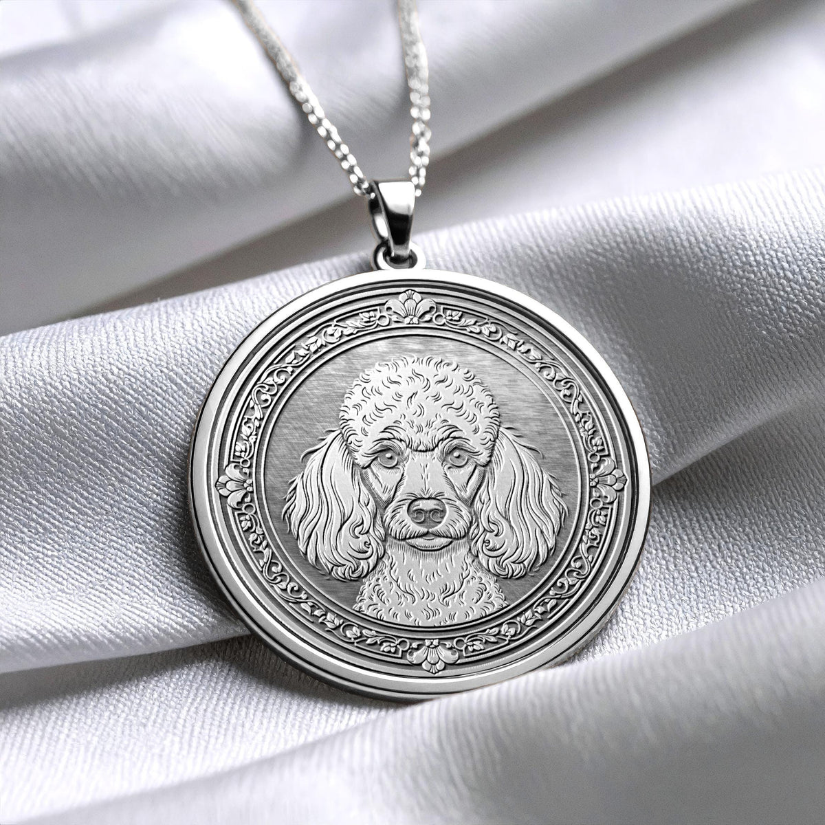 Poodle Pendant Necklace – Smart, Elegant Dog Design
