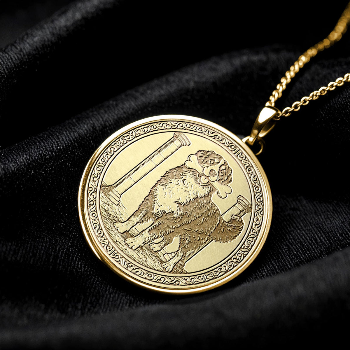 Bernese Dog Pendant – Necklace of Love and Devotion