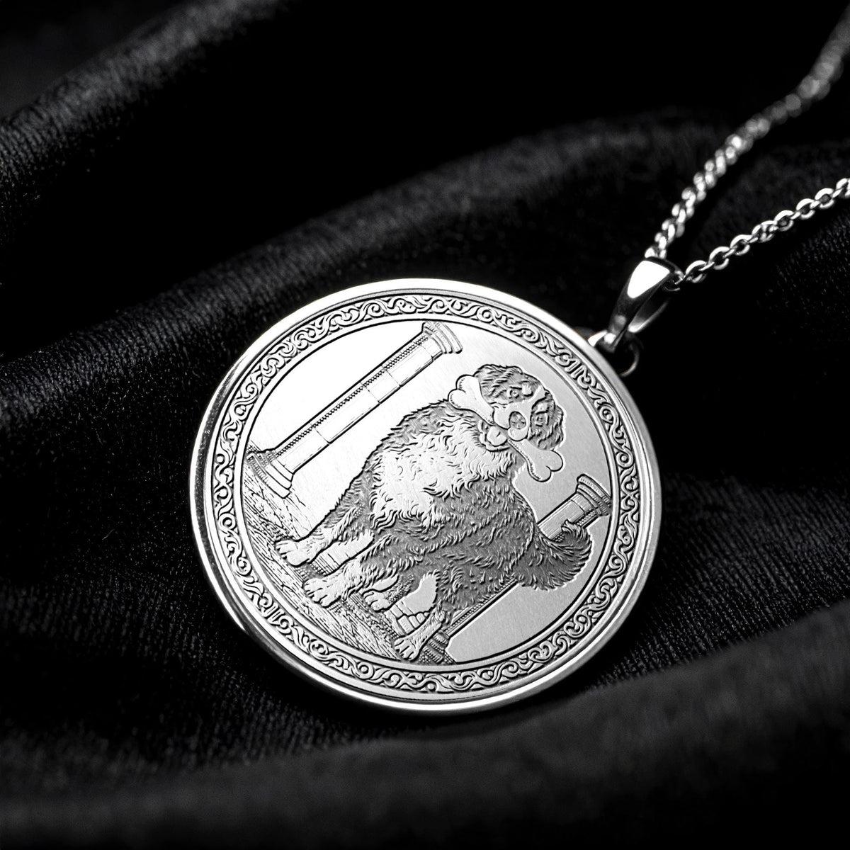 Bernese Dog Pendant – Necklace of Love and Devotion