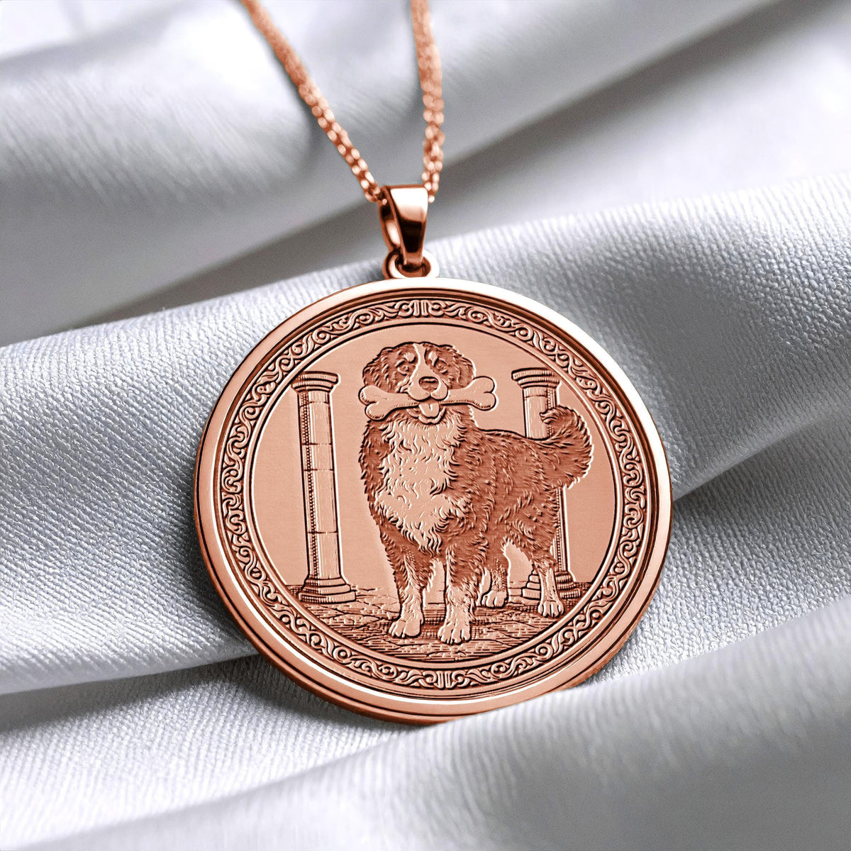 Bernese Dog Pendant – Necklace of Love and Devotion