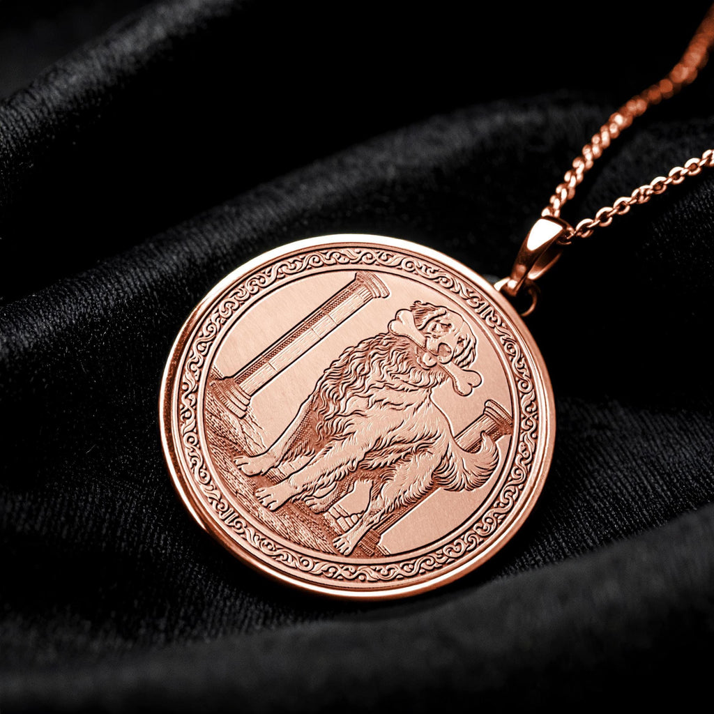 Golden Retriever Memory Necklace – Loyalty, Love & Cherished Memories