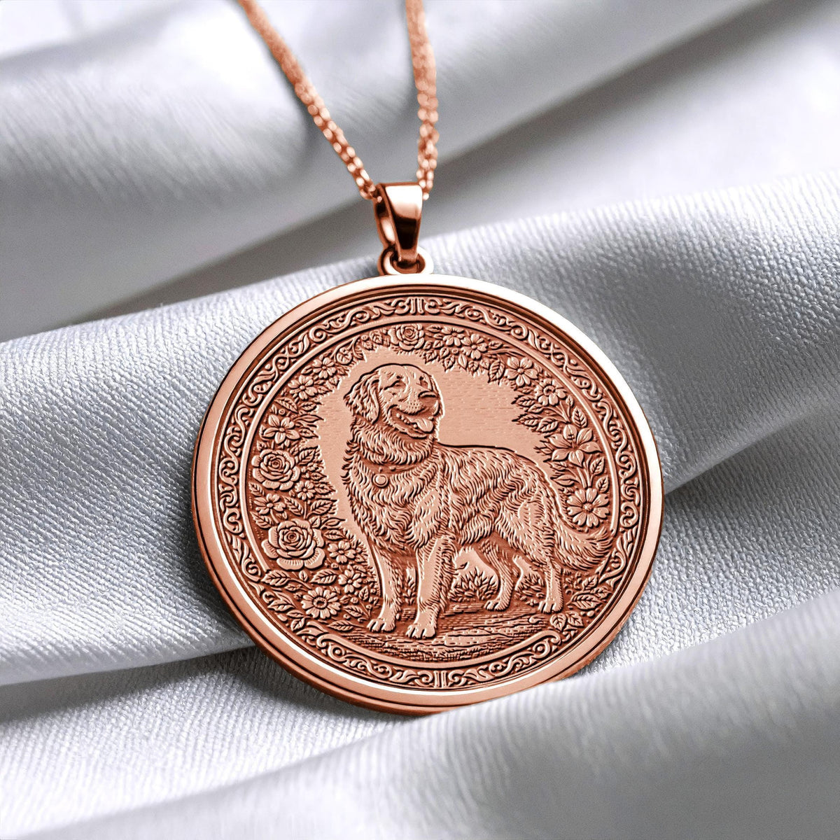 Golden Retriever Pendant Symbol of Love and Friendship
